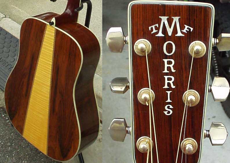 Morris モーリス TF-801 ハカランダ 楽器/器材 アコースティックギター